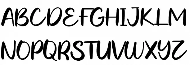 Leoch Nisa Schriftart Groß