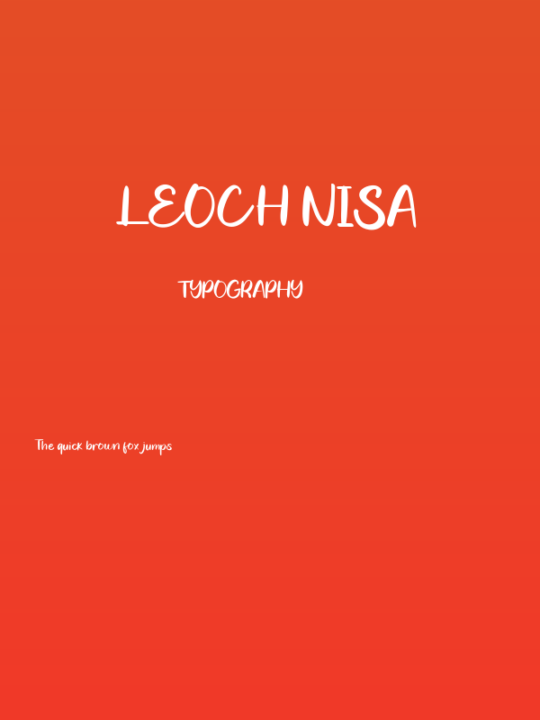 Leoch Nisa Poster