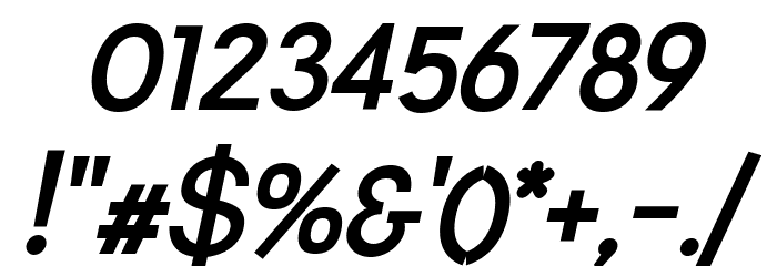 Leon Bold Italic Font OTHER CHARS