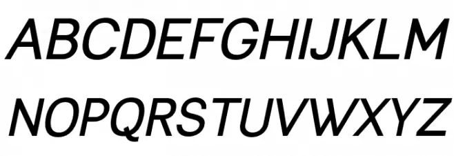 Leon Bold Italic Font Litere mari