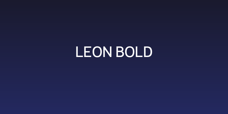 Leon Bold Social Header