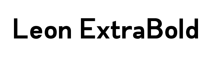 Leon ExtraBold Font