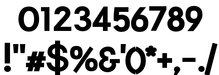 Leon ExtraBold Font OTHER CHARS