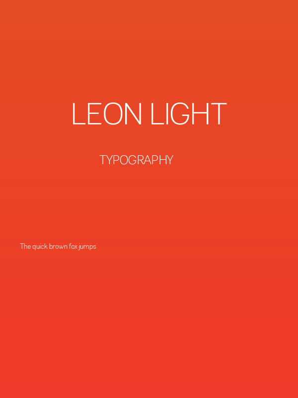 Leon Light Poster