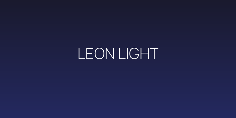 Leon Light Social Header