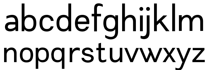 Leon-Regular Font LOWERCASE