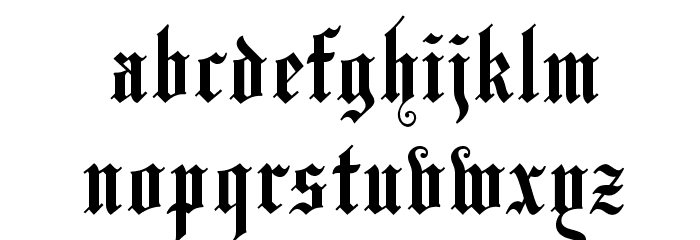 LeonTextOpti-Solid Font LOWERCASE