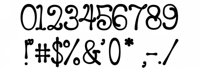 Leonard Font OTHER CHARS