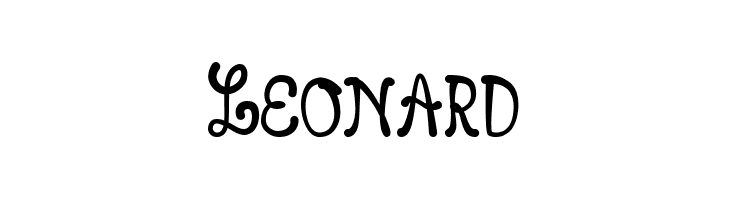 Leonard  Free Fonts Download