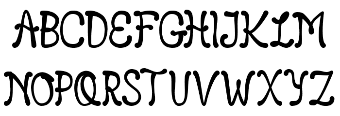 Leonard Font LOWERCASE