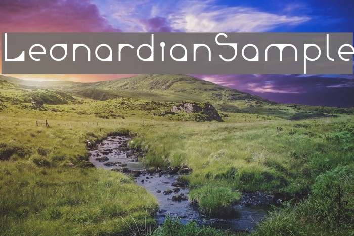 Leonardian-Sample Example 2