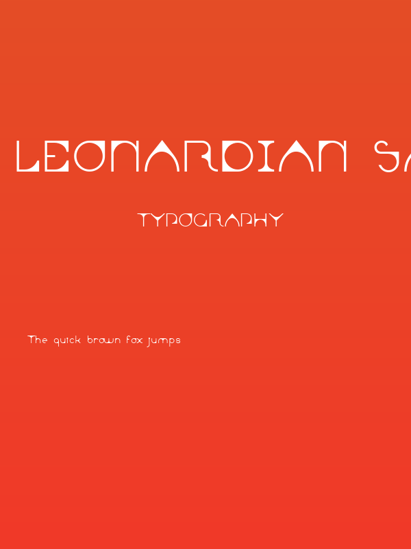 Leonardian-Sample Poster