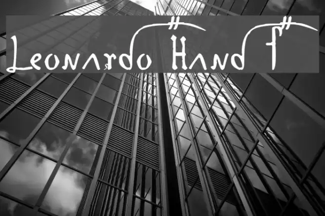 Leonardo Hand F Example 3