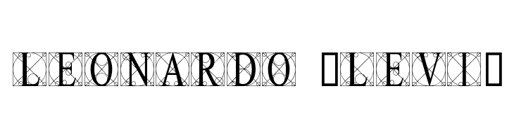 Leonardo [Levi]  font caratteri gratis