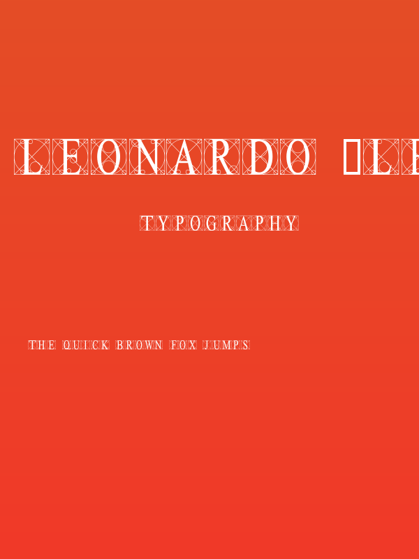 Leonardo [Levi] Poster