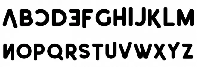 Leonardo-Rounded Demo Font UPPERCASE