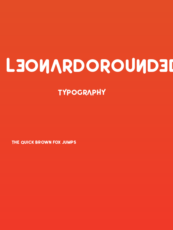 LeonardoRoundedDemo Poster