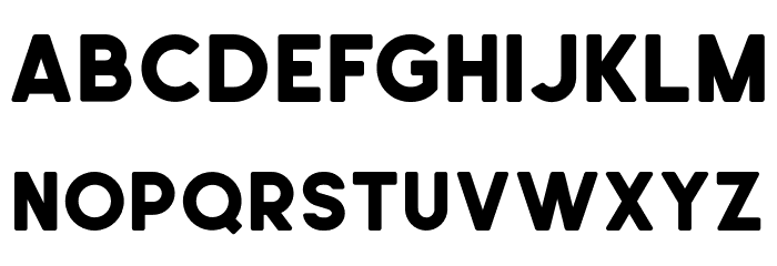 LeonardoSemiRoundedDemo Font LOWERCASE