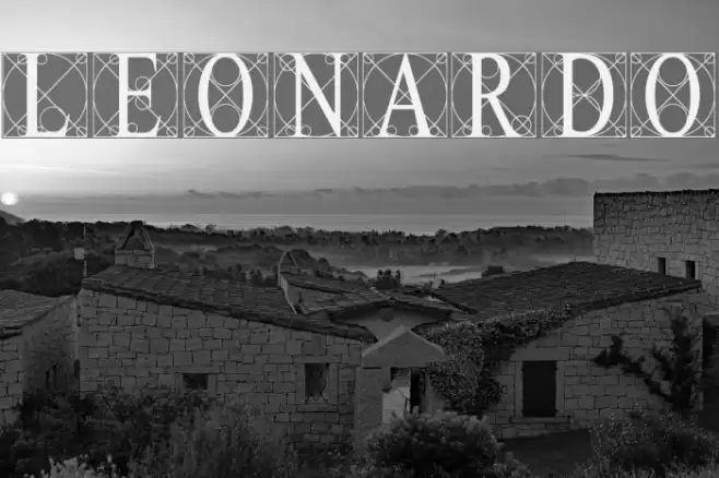 Leonardo Font examples