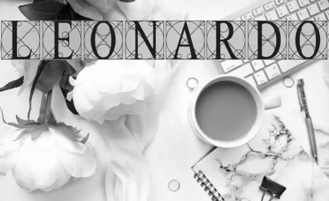 Leonardo Font examples