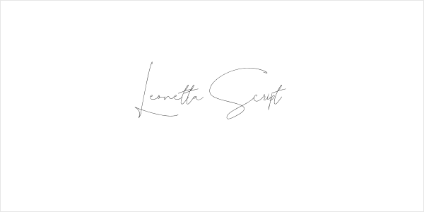 Leonetta Script Logo