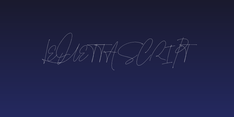Leonetta Script Social Header