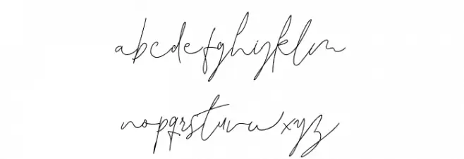 Leonetta Script Fonte MINÚSCULAS