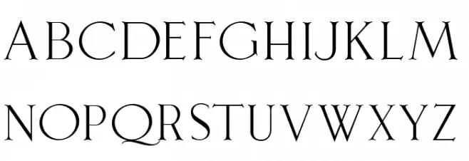 Leonetta-Serif Шрифта ВЕРХНИЙ