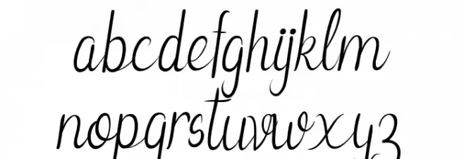 Leonita DEMO Italic Caratteri MINUSCOLO