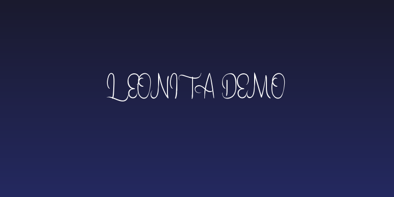 Leonita DEMO Social Header