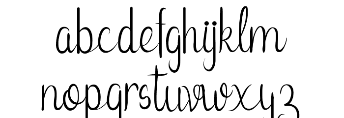 Leonita DEMO Font LOWERCASE