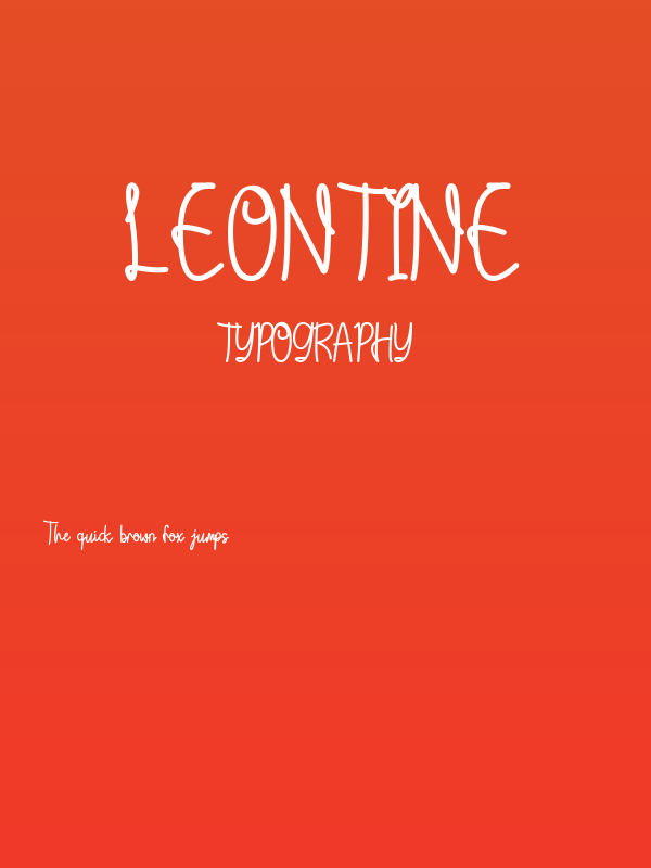 Leontine Poster