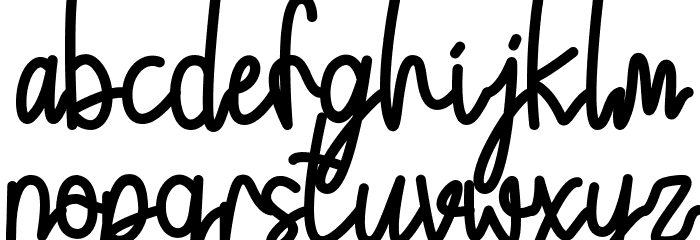 Leontine Font LOWERCASE