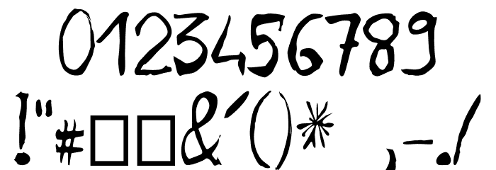 Leopold Font OTHER CHARS