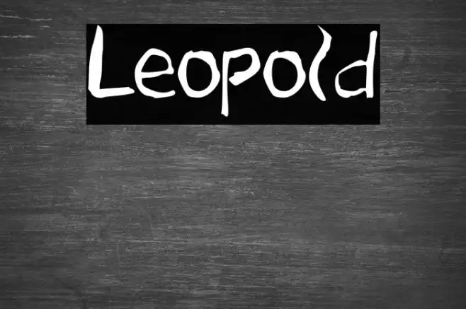 Leopold Example 1