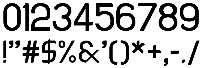Leoscar Sans Serif Font OTHER CHARS