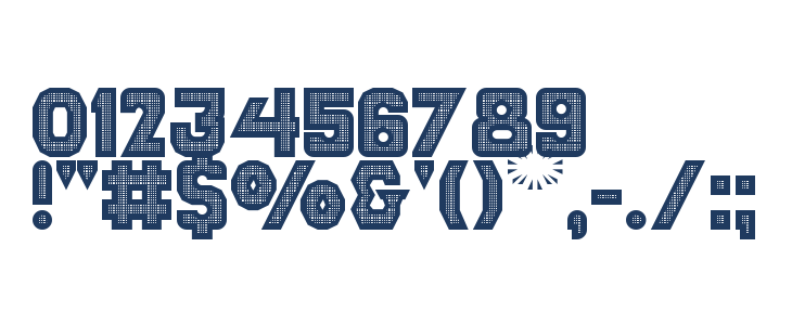 Lephnia Display Caps Regular Other Characters