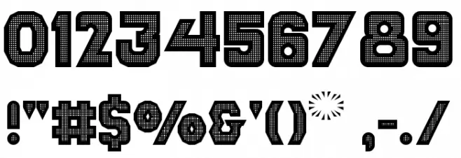 Lephnia Display Caps Regular Font OTHER CHARS