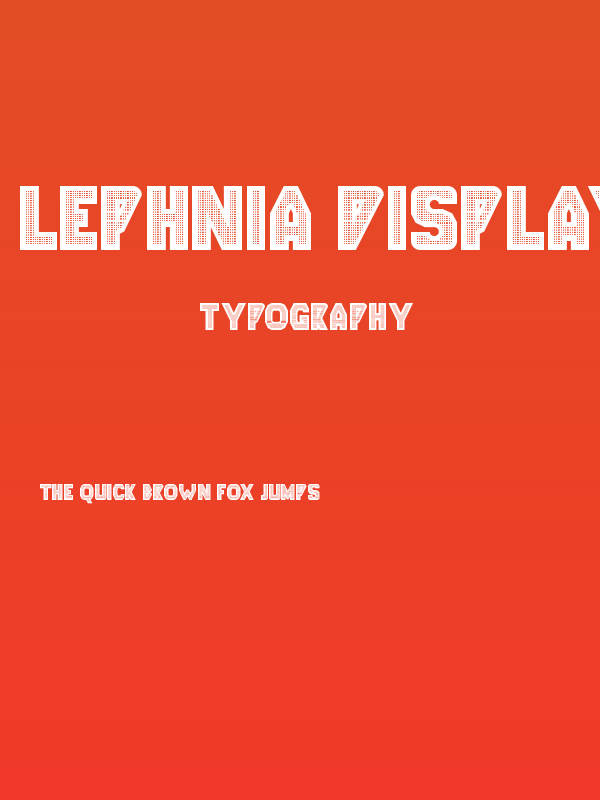 Lephnia Display Caps Regular Poster