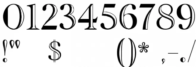 Lepinado Line Polices AUTRES CHARS