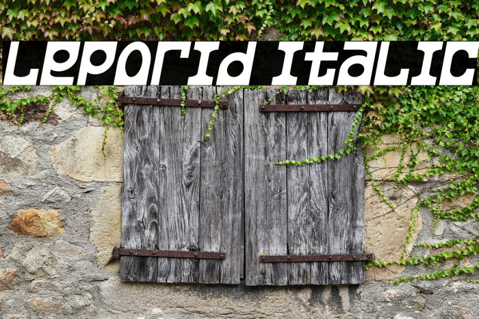 Leporid Italic Example 2