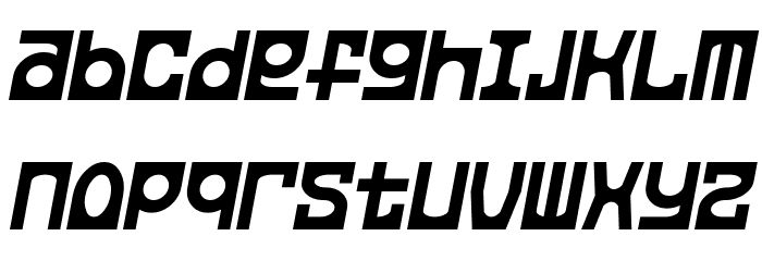 Leporid Italic Caratteri MINUSCOLO