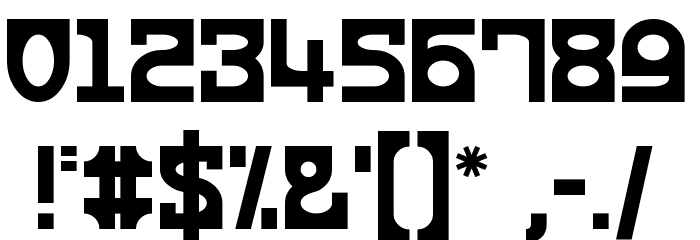 Leporid Font OTHER CHARS