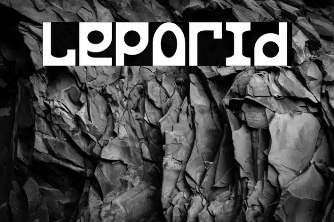 Leporid Font examples