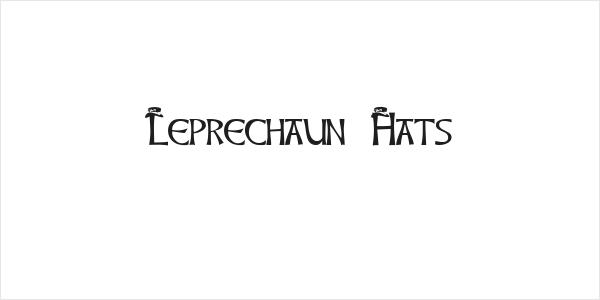 Leprechaun Hats Logo