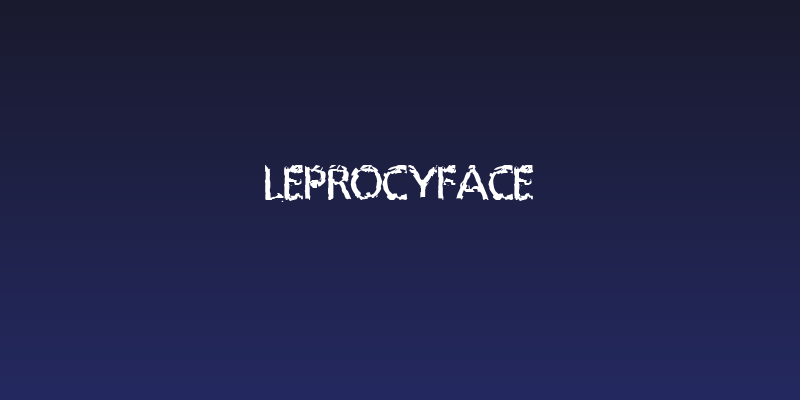LeprocyFace Social Header