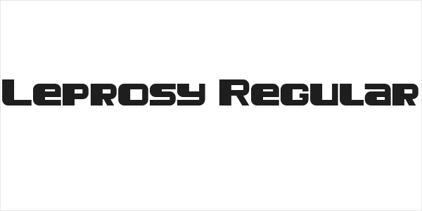 Leprosy Regular Logo