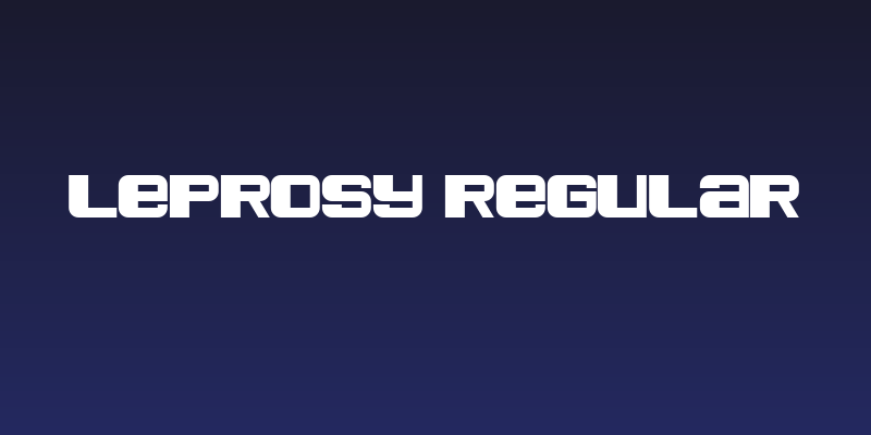 Leprosy Regular Social Header