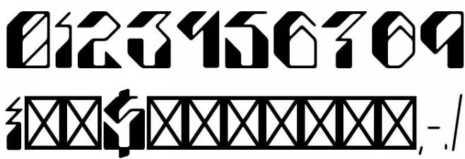 Leptoc Font OTHER CHARS