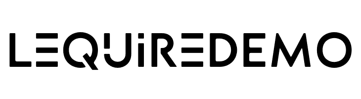 LequireDEMO  Free Fonts Download